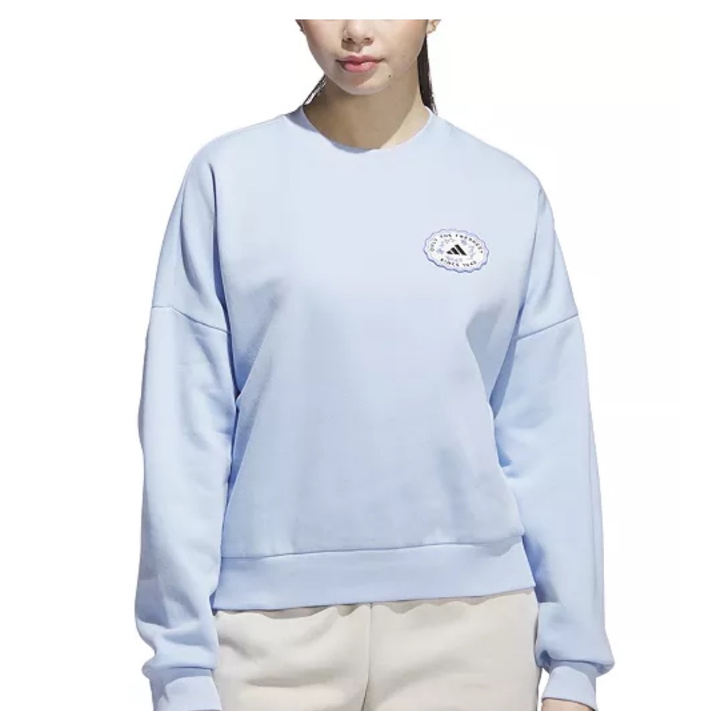Adidas Women's Farmers Market Graphic Relaxed Sweatshirt Size L